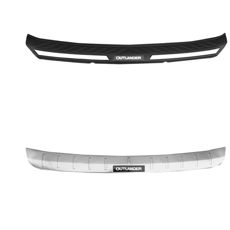 

For Mitsubishi Outlander 2006 -2020 Door Sill Strip Welcome Pedal Trim Auto Car Styling Stickers Protection Accessories