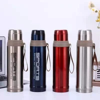 leberna 34 oz stainless steel vacuum thermos flask ounce 650 ml double wall insulated bpa free food grade material bott