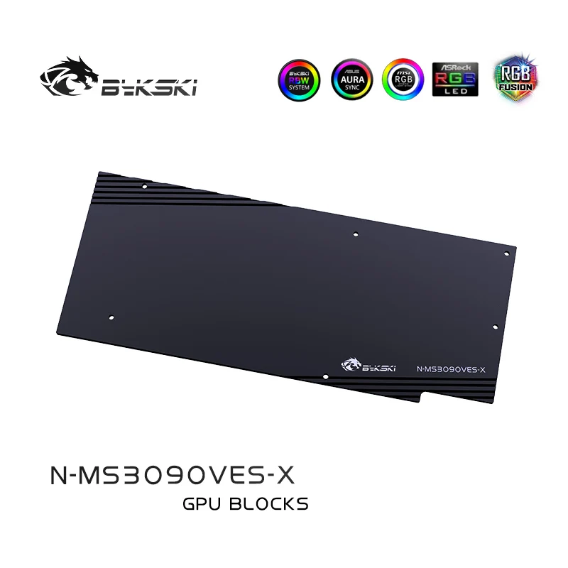 

Bykski PC water cooling Radiator GPU cooler video Graphics Card Water Block for MSI RTX3090 rtx 3080 VENTUS 3X N-MS3090VES-X