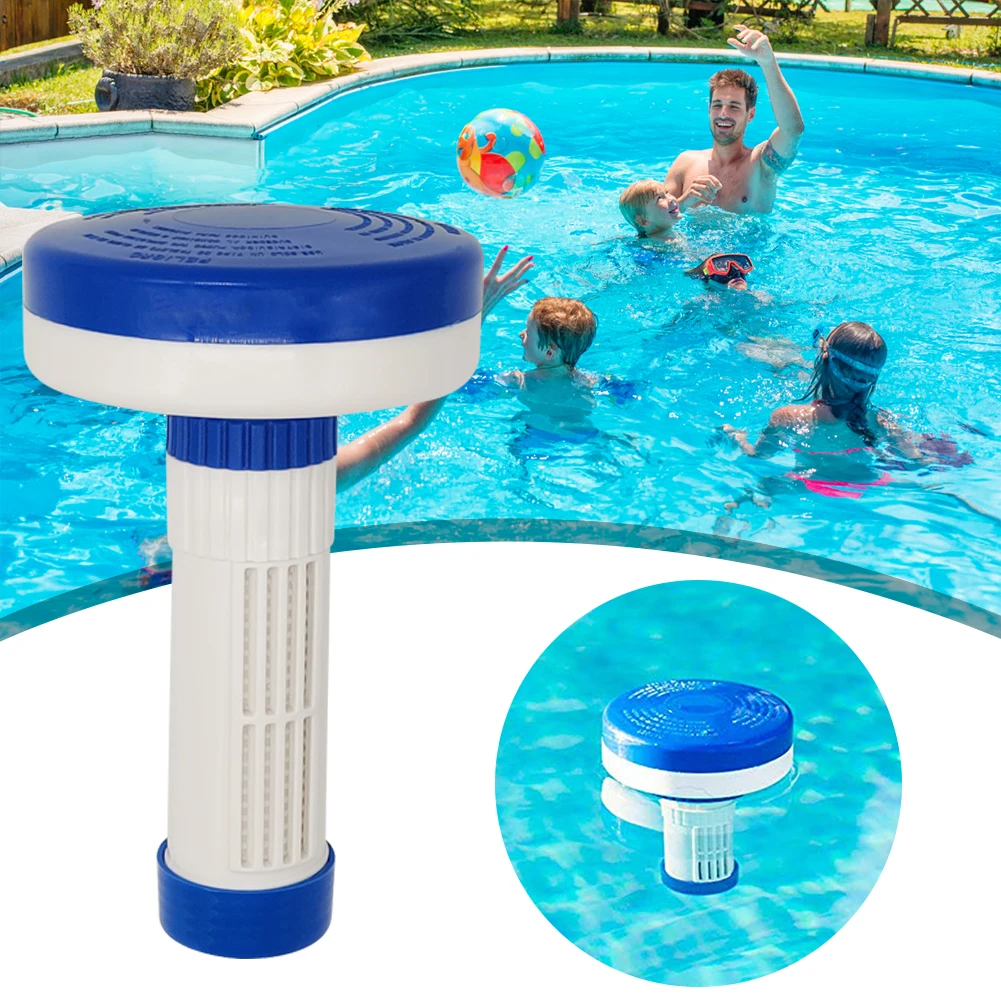 Регулируемый Бассейн горячая ванна спа плавающий таблеток дезинфекция коробка