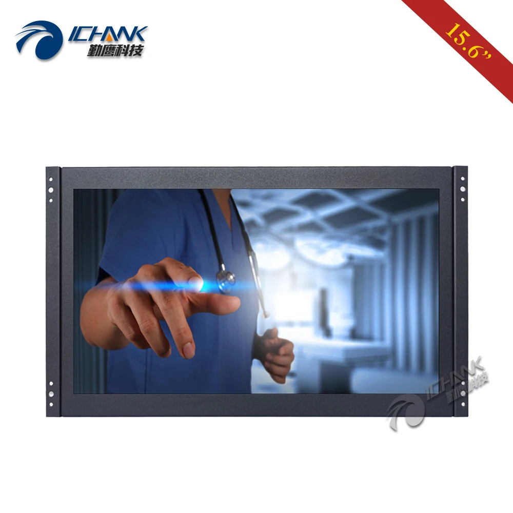ZK156TC-2562D/15," дюймовый широкоформатный 1920x1080p Встроенный динамик HDMI Встроенный Открытый каркас емкостный сенсорный экран монитор дисплей