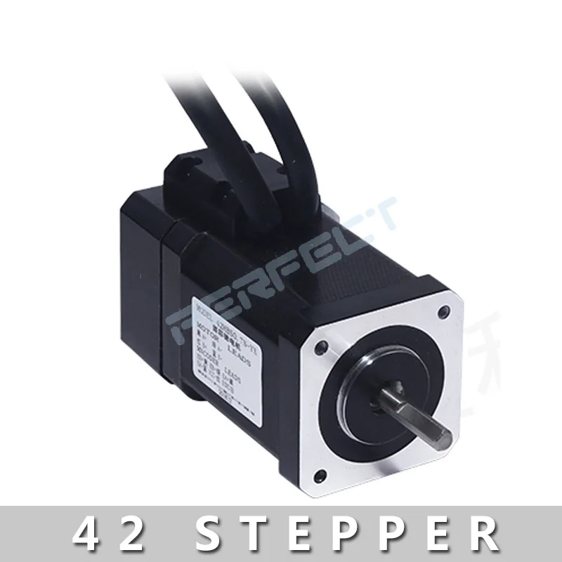 42 48S 42HB60 Гибридный замкнутый контур шаговый двигатель 0.55nm 0.7nm Серводвигатель HB808C