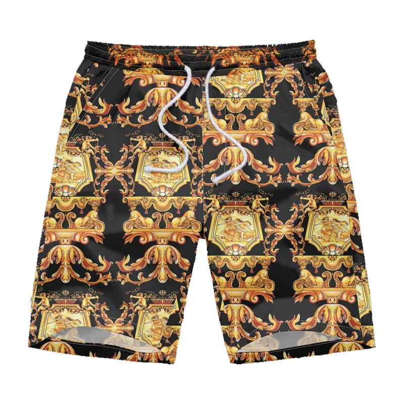 

Брюки мужские летние с цифровым принтом, повседневные, 2020