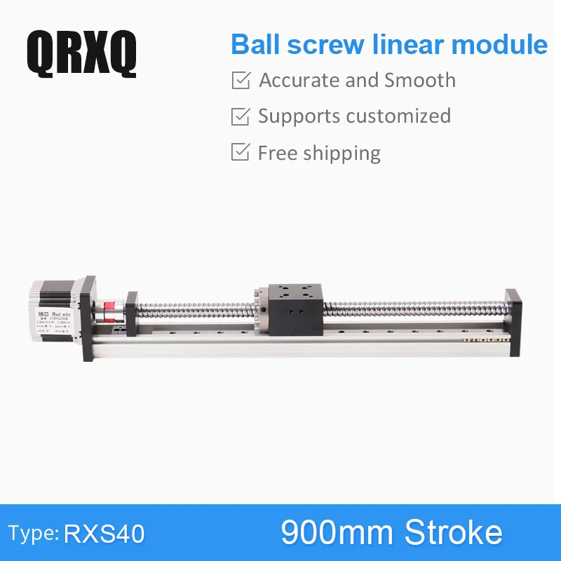 Шариковый винт с бесплатным возвратом 900 мм шариковый линейная направляющая