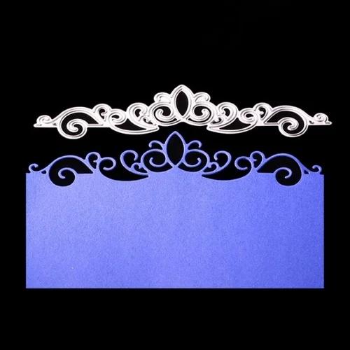 Новинка 2021 трафареты для резки короны кружева металла шаблон тиснения альбома