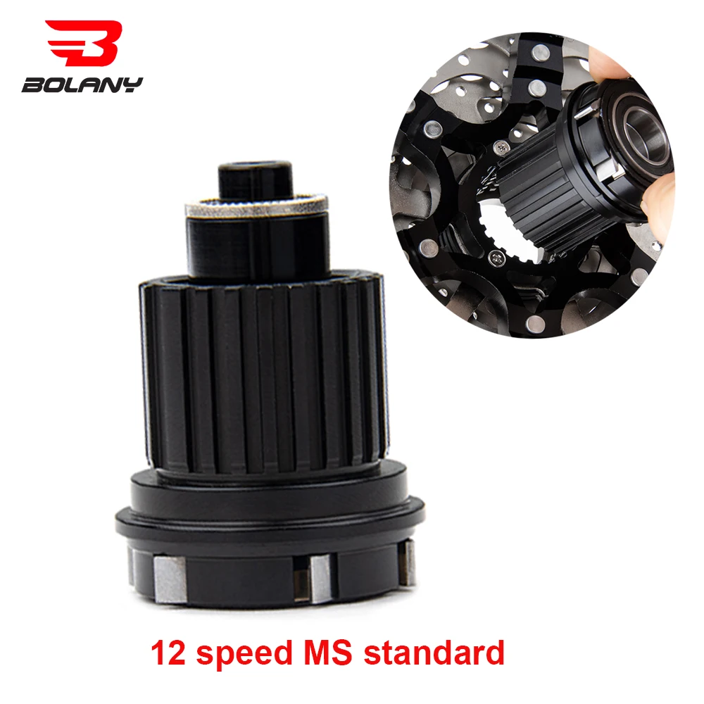 Кассета BOLANY MTB 12 Скоростей 10-50T 52T кассета Micro Spline M6100 звездочка В маховик k7 подходит