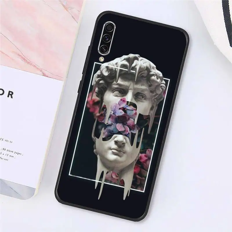 

Mona Lisa retro David art statue Phone Case For Samsung galaxy A S note 10 7 8 9 20 30 31 40 50 51 70 71 21 s ultra plus