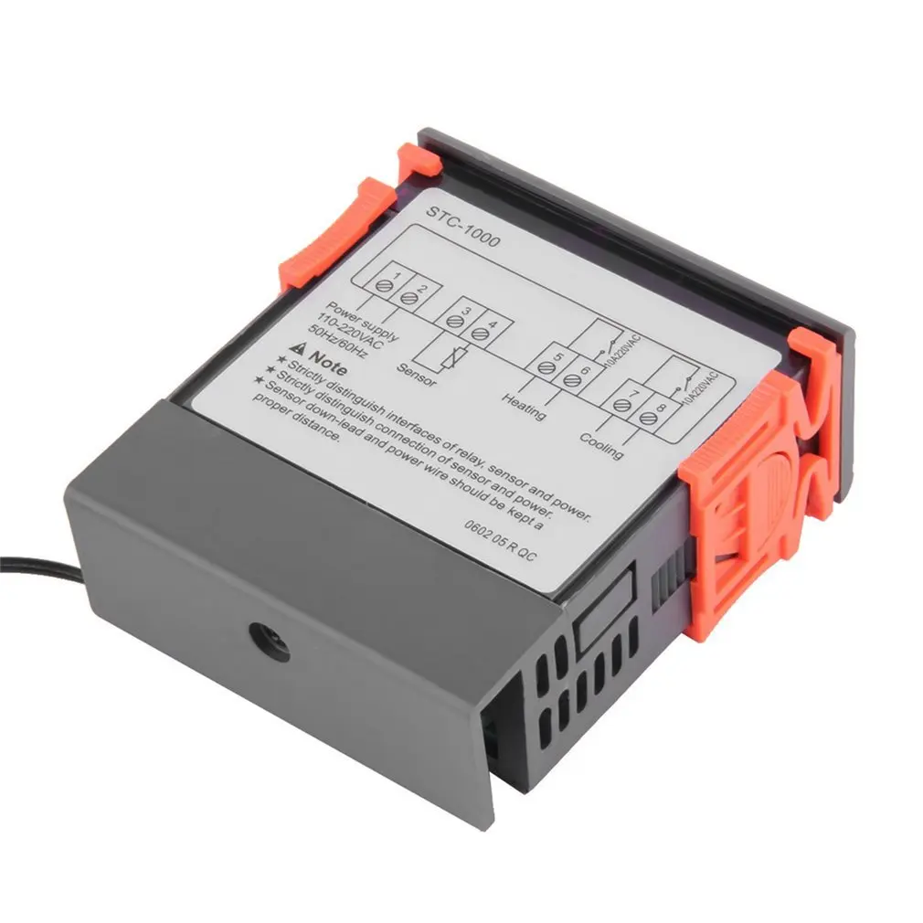 

Quality Universal Digital STC-1000 Temperature Controller Thermostat with Probe -50~99C 220 V Aquarium w/Sensor All-Purpose