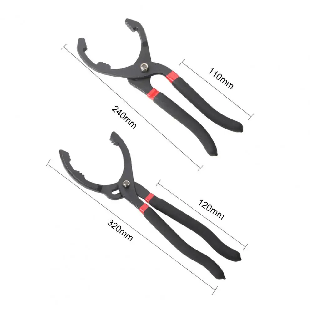 

10/12 Inch Chrome Vanadium Alloy Steel Adjustable Oil Filter Wrench Removal Tool Auto Bicycle Clamp Oil Plate Multifunction Tool