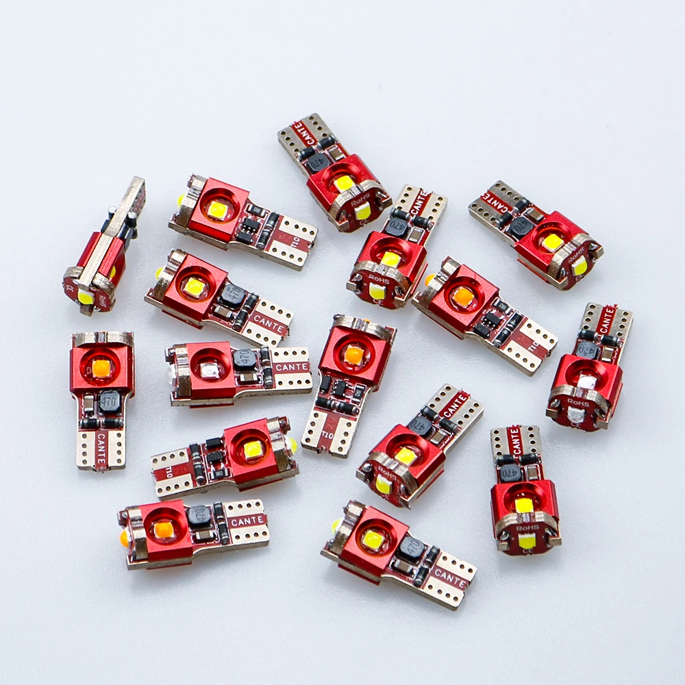 4 шт. T10 W5W 3LED Chip 3030SMD 168 194 автомобильный парковочный источник света Canbus без ошибок