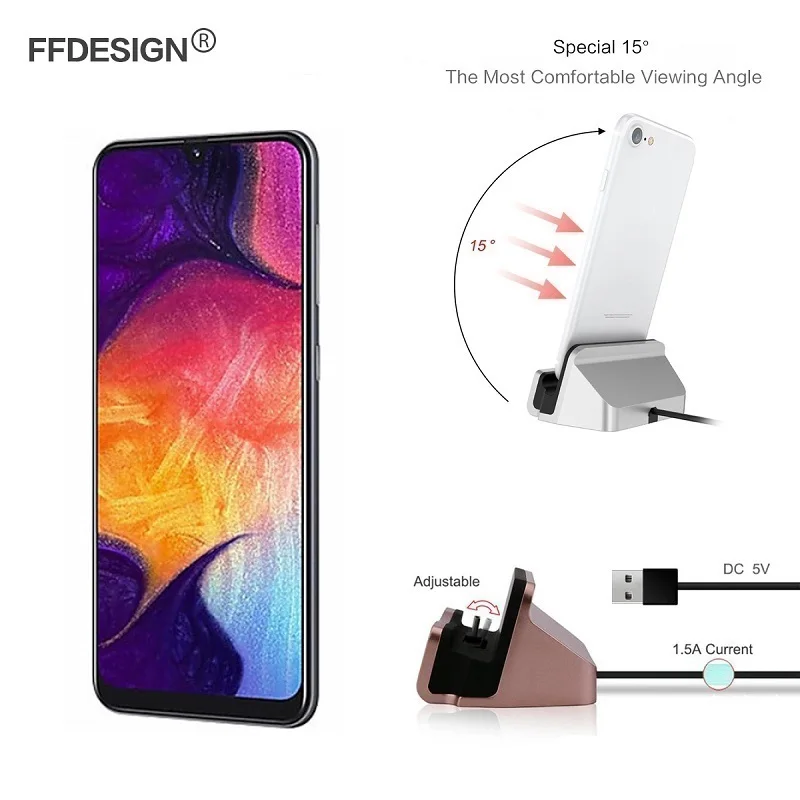 Для samsung Galaxy A70 A50 A30 A10 A40 A40s A60 A80 A20e A20 Зарядное устройство Док-станция базовая