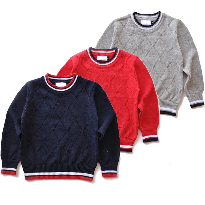 Детский кардиган детские свитера трикотажные топы для мальчиков детский пуловер