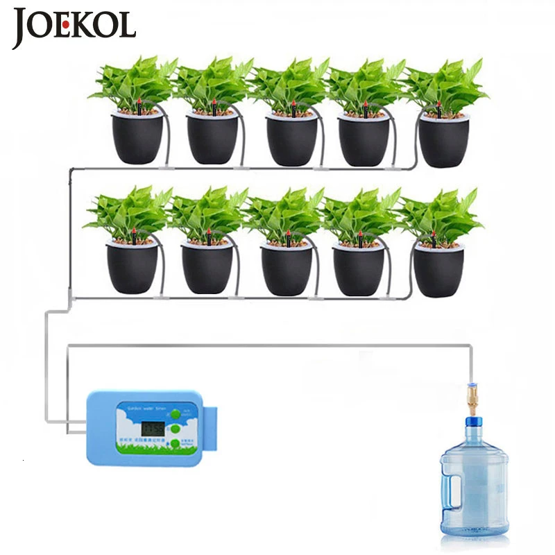 Автоматический микро домашний насос для капельного орошения система полива