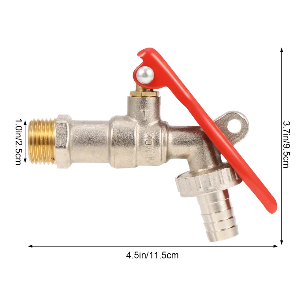 

1Pc Manual Gardening Irrigation Water Nozzle Brass Garden Irrigation Tap
