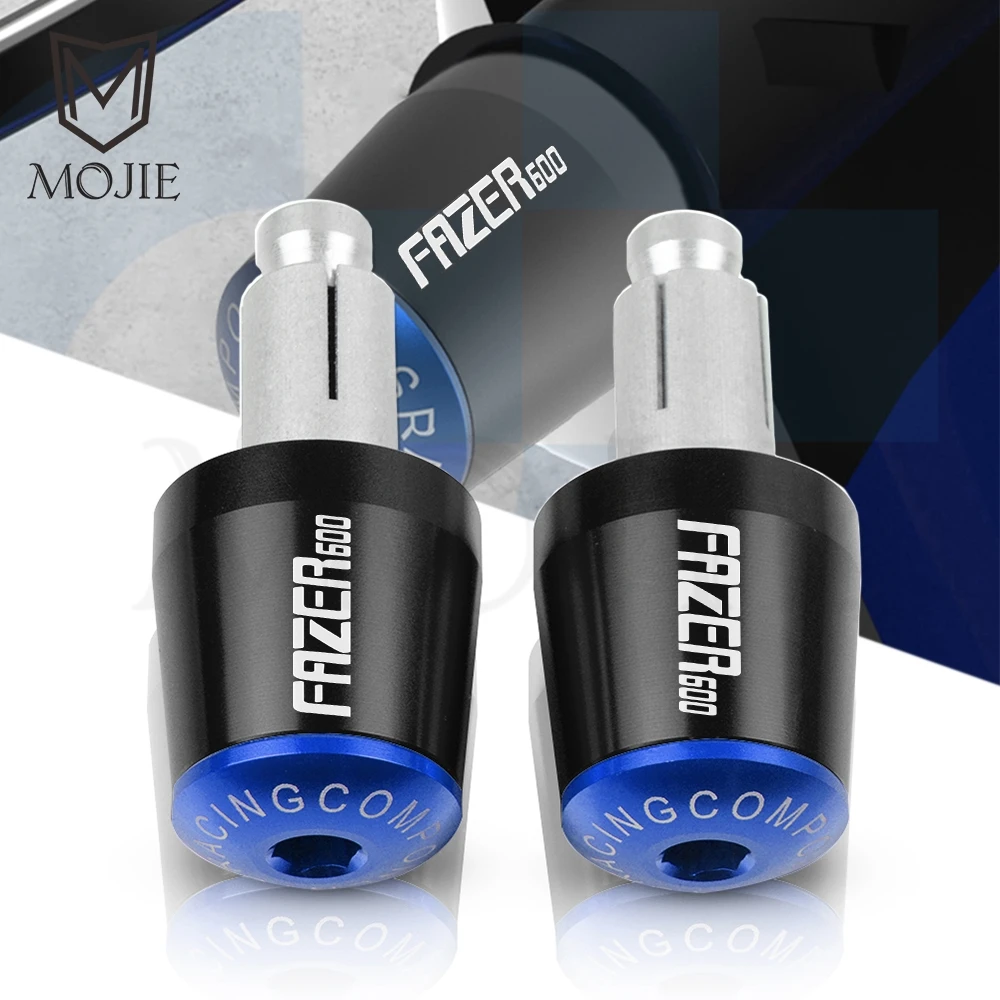 

7/8" 22mm Motorcycle Handlebar Grips End Handle Bar Cap End Plug For YAMAHA FAZER 600 FAZER600 FZ6S/FZ6N 1998-2003 1999 2000