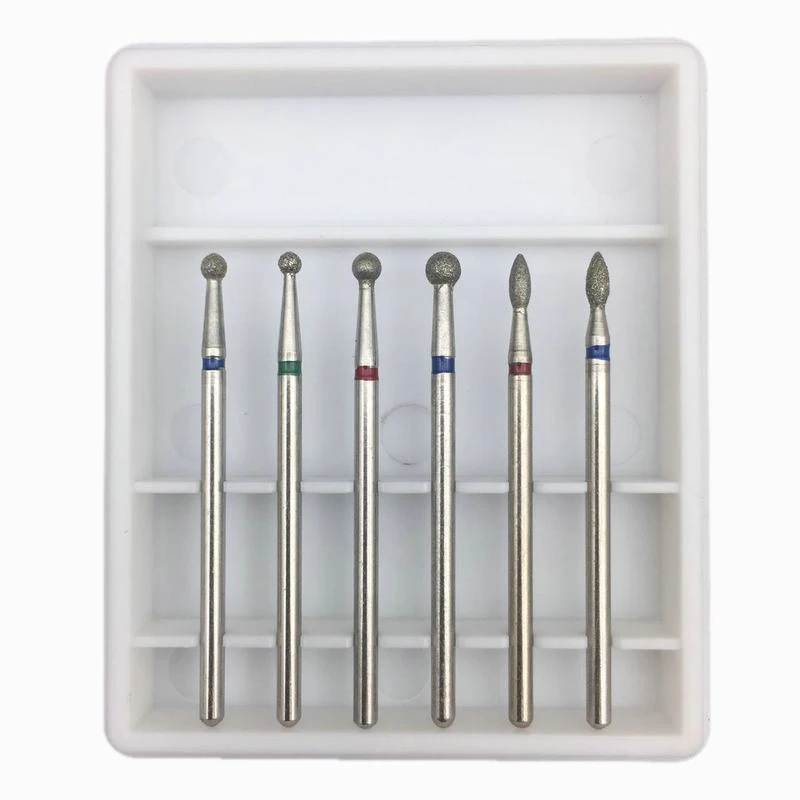 Электрическая шлифовальная машинка для ногтей алмазная фреза маникюра 6