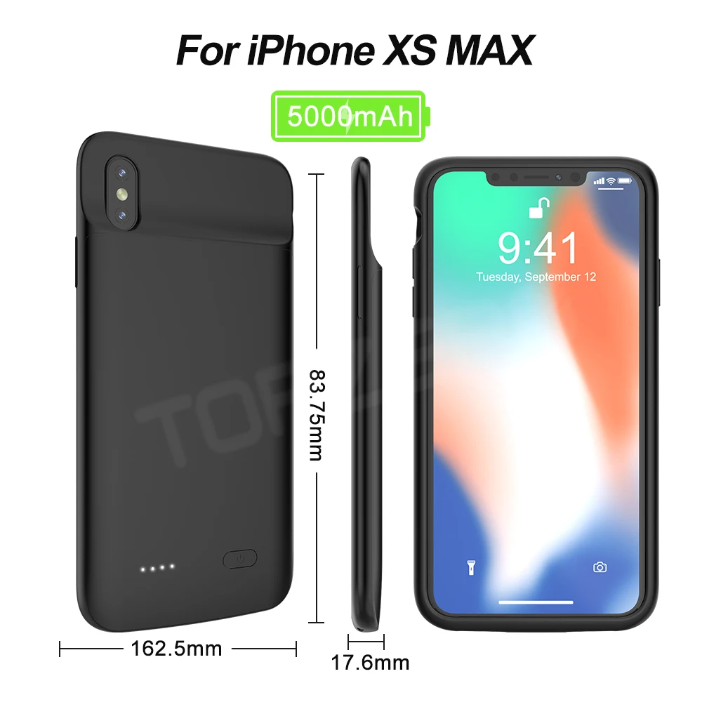 Зарядное устройство чехол для iPhone 5 5S SE 6 6S 7 8 Plus X XS XR XS MAX 11 Pro MAX Универсальное портативное зарядное устройство чехол