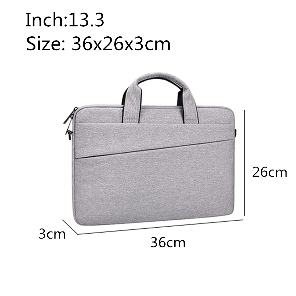 Водонепроницаемая сумка для ноутбука 13,3, 14,1, 15,4, 15,6 дюймов для Macbook Air Pro, 15,6 дюймов для ноутбука Apple, диагональный портфель