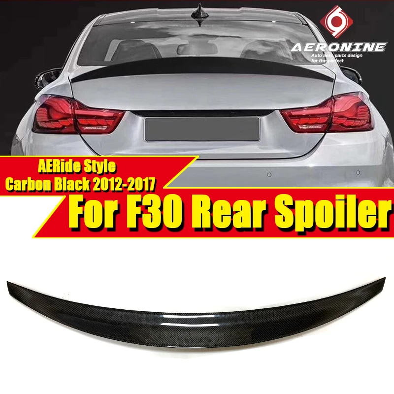 Для BMW 3 серии F30 спойлер заднего крыла хвост езды Стиль углеродного волокна 318i 320i