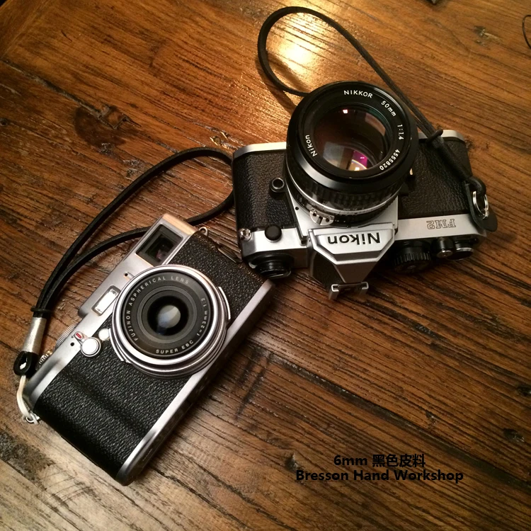 BHW/6 мм ручной работы Напульсник для камеры кожаный микро Одноручный веревочный