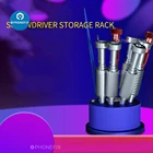 Механик iSort 360  вращающийся база хранения коробка Отвертка Пинцет крепление держатель Мобильный телефон ремонт инструмента, аксессуары для рабочего стола