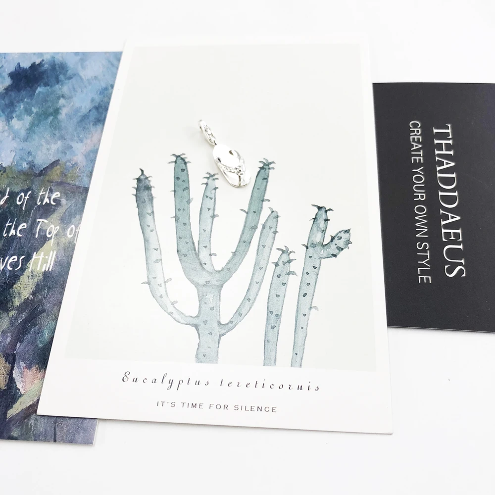 Талисманы шлепанцы с подвеской в виде цветка для браслета этническое винтажное