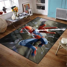 Tapis de jeu Spiderman Disney Avengers pour bébé, tapis de sol antidérapant pour salon, salle de bain, cuisine, décoration de maison  (4)