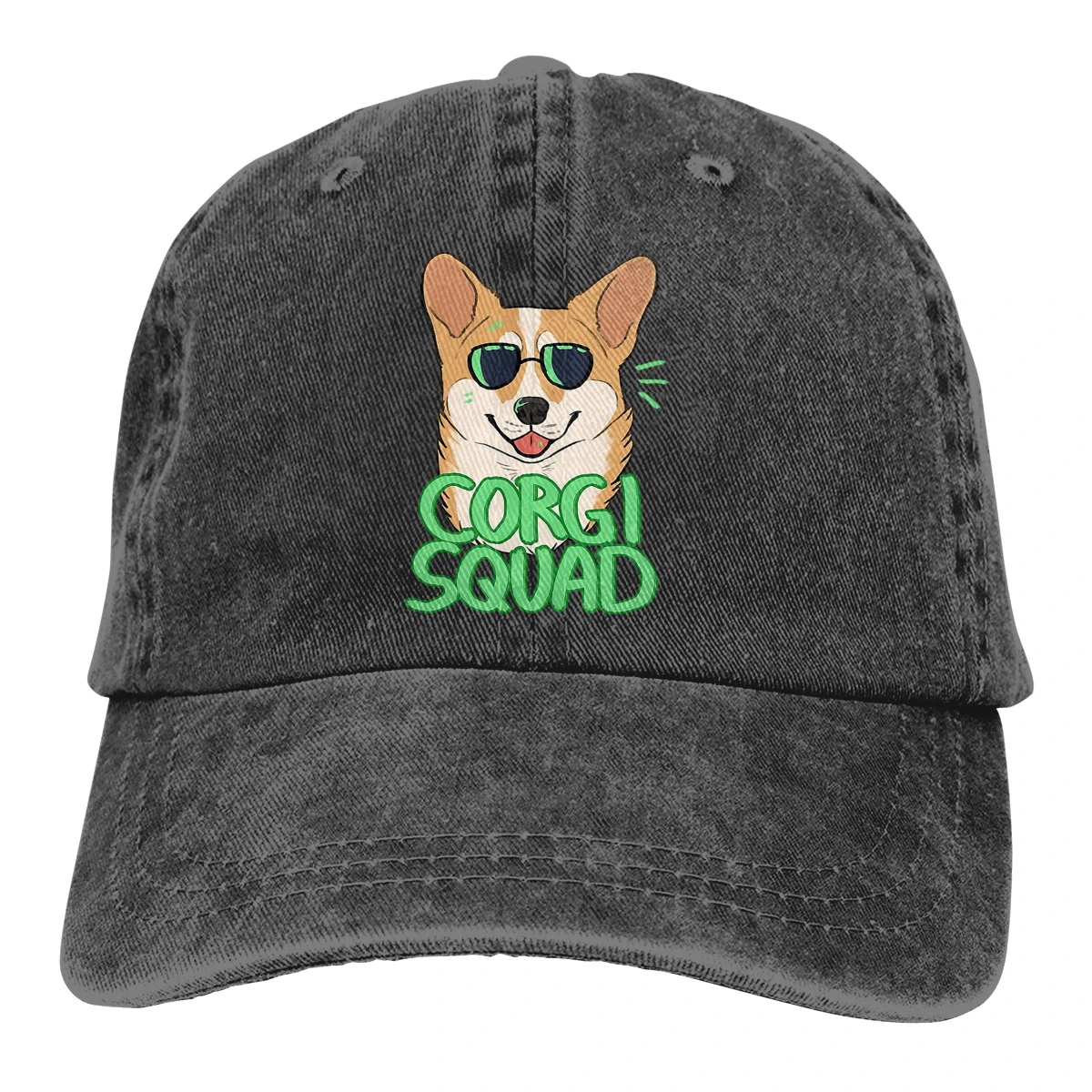 

Corgi,dog Baseball Cap cowboy hat Peaked cap Cowboy Bebop Hats Men and women hats