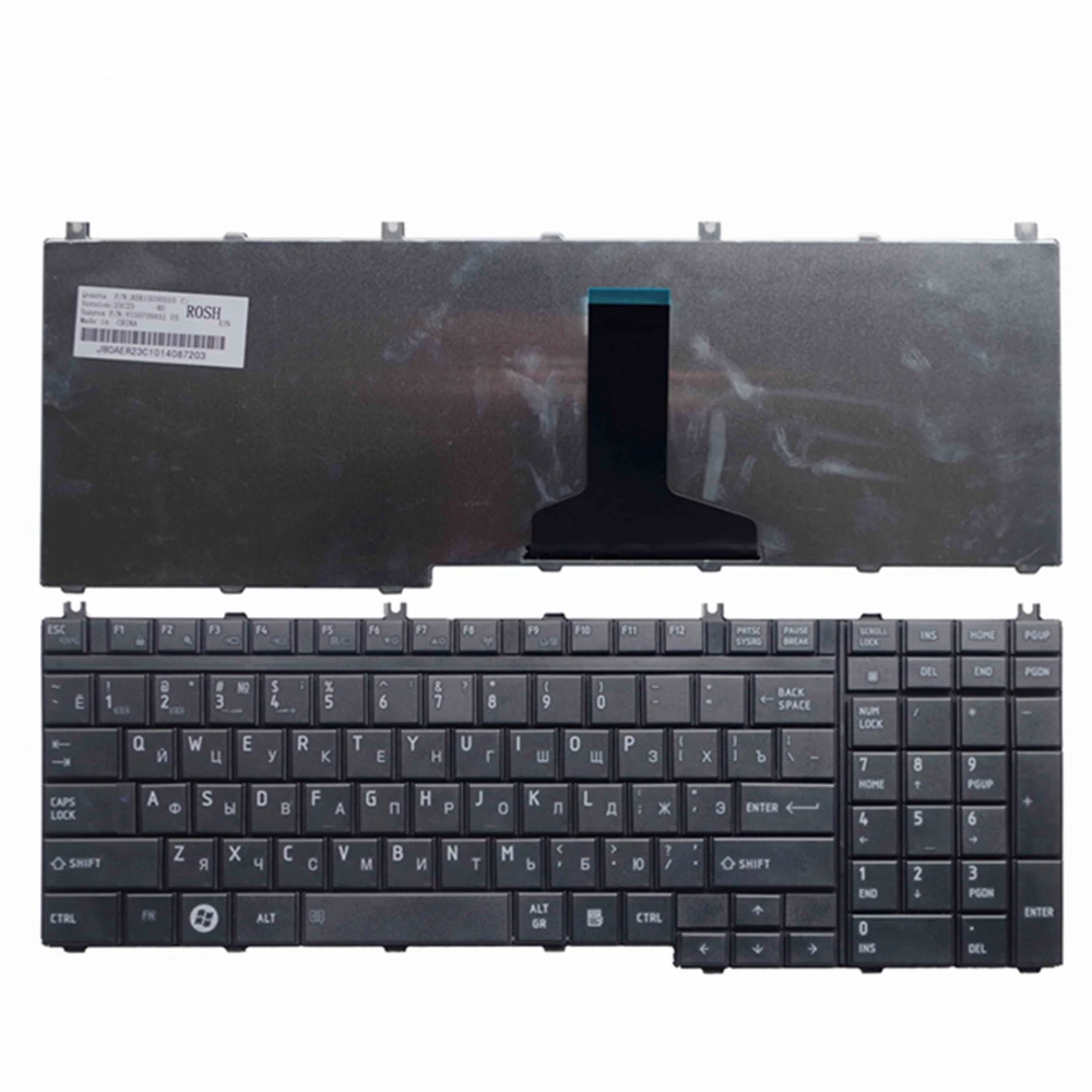 Клавиатура русская для toshiba satelite p300 p305 p500 p200 p205 p505 l350 l355 l500 l505 x200 x505 x300 a500 a505 f501 |