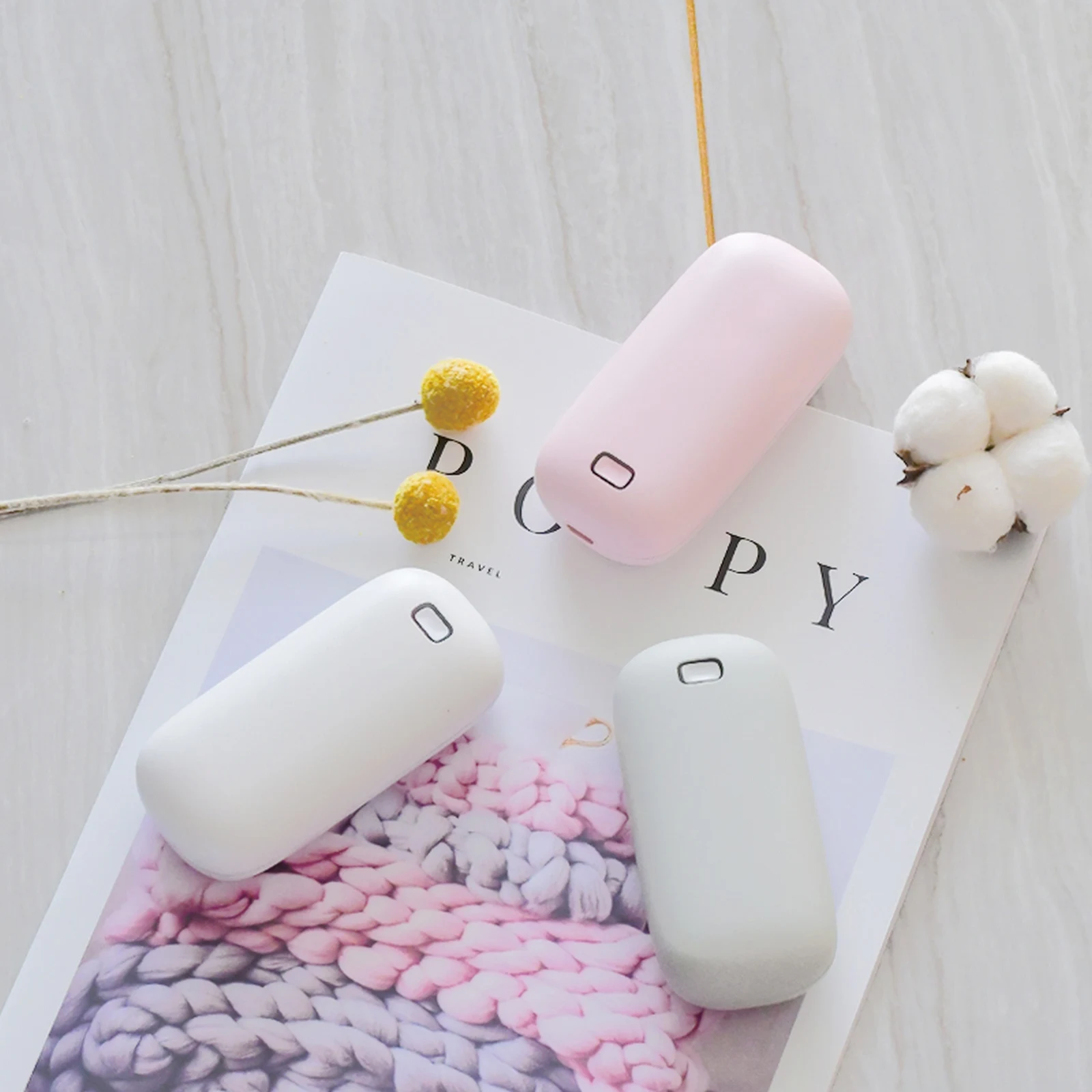 Мини-грелка для рук 4000 мАч с зарядкой от USB | Дом и сад