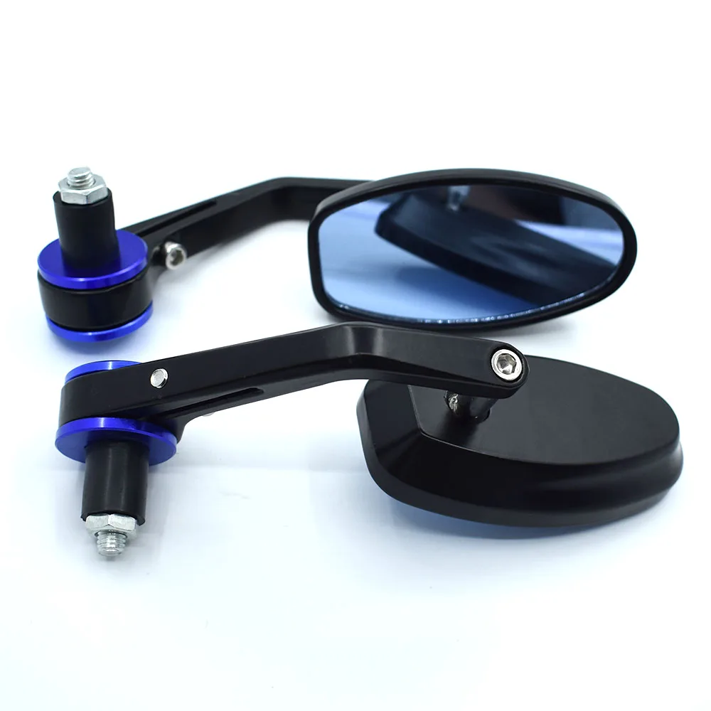 Universal 7/8 '' 22mm Handlebar End Motorcycle Rearview Mirror for Triumph SPEED TRIPLE 675 STREET R DAYTONA | Автомобили и