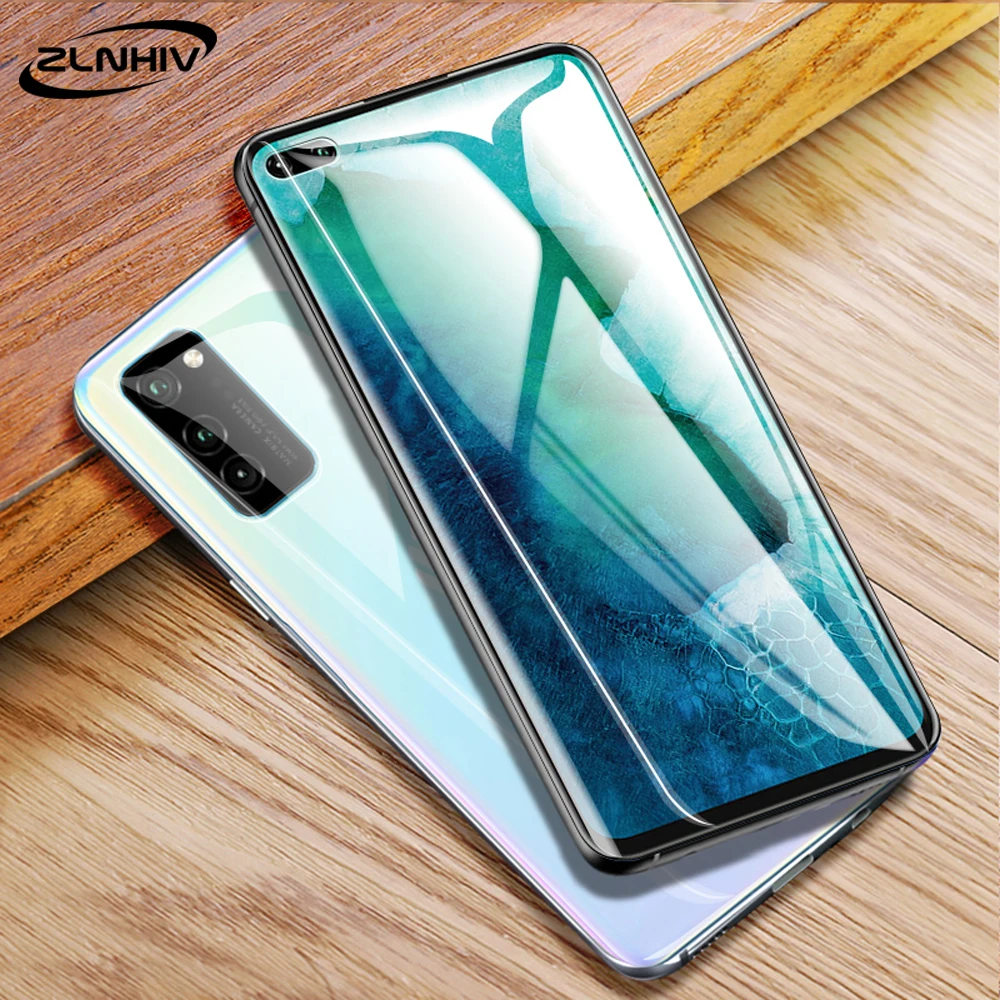 Zlnвич полное покрытие для huawei honor view 30 v30 pro Гидрогелевая пленка play 3 Защита экрана