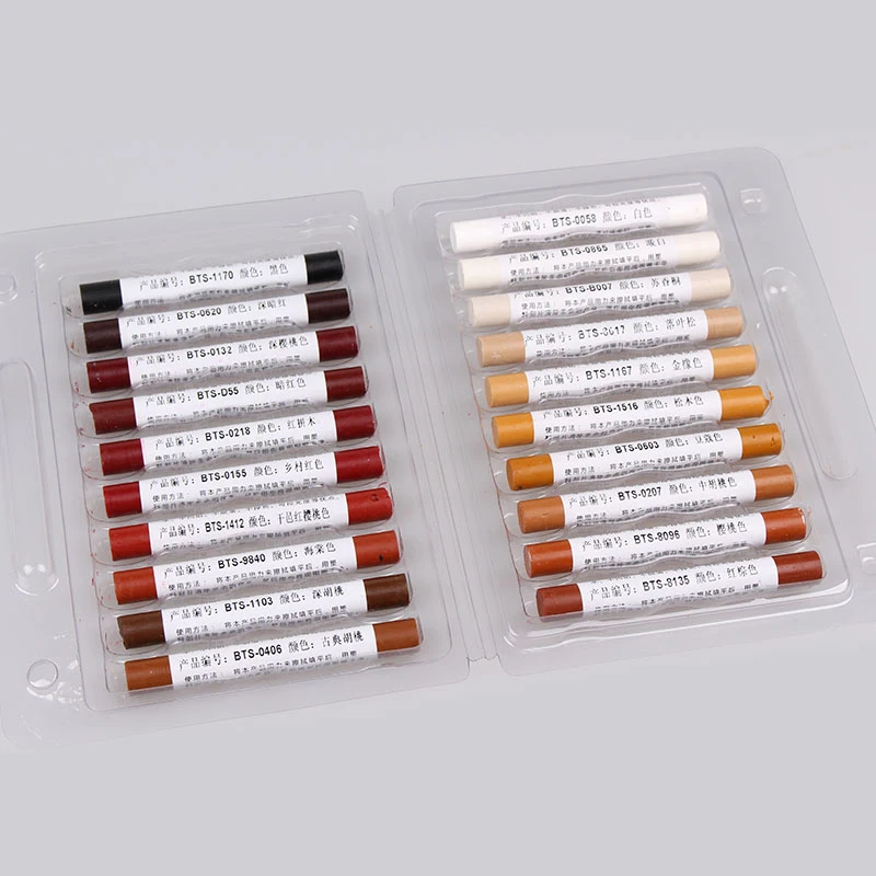 20 шт./компл. краска для мебели ремонта пола Восковая карандаш царапин ручка