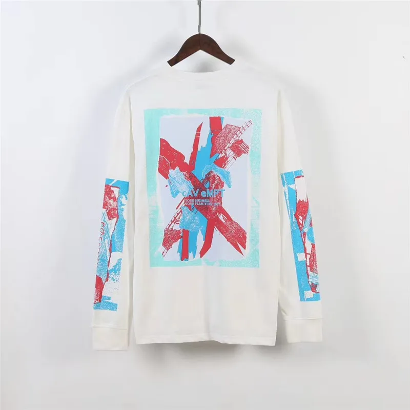 

Cav Empt CE Your Business Long Sleeve Tee Men Women 1:1 Best Quality T Shirt Loose Cavempt T-shirt