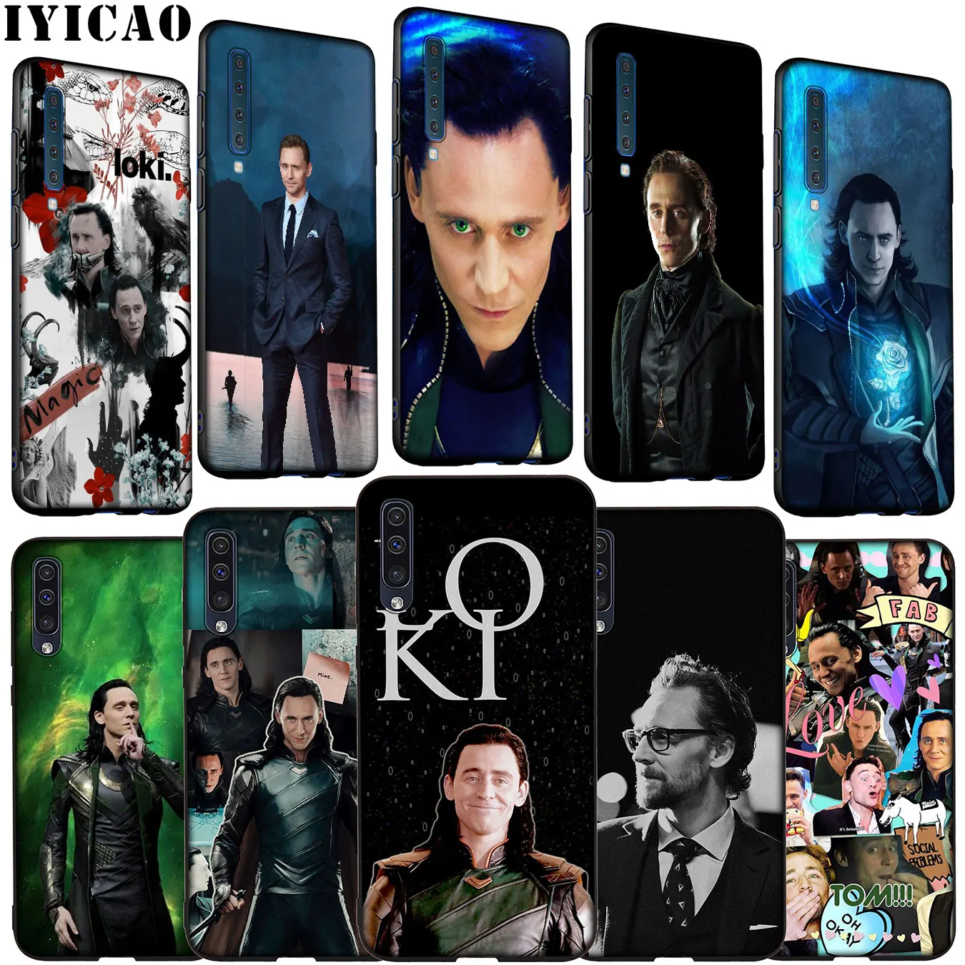Чехол для телефона Tom Hiddleston Loki мягкий силиконовый чехол Samsung Galaxy A70 A60 A50 A40 A30 A20 A10 M10