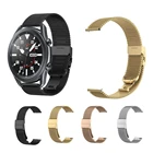 Металлический Миланский ремешок для Samsung Galaxy Watch 3, 45 мм, 41 мм, быстросъемный браслет из нержавеющей стали для Galaxy Watch 3, 45, 41 мм