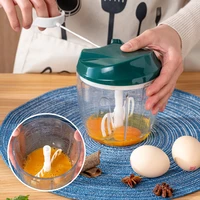 manual drawstring meat garlic chopper grinder baby food supplement cooking chopped onion vegetable cutter kitchen accessories