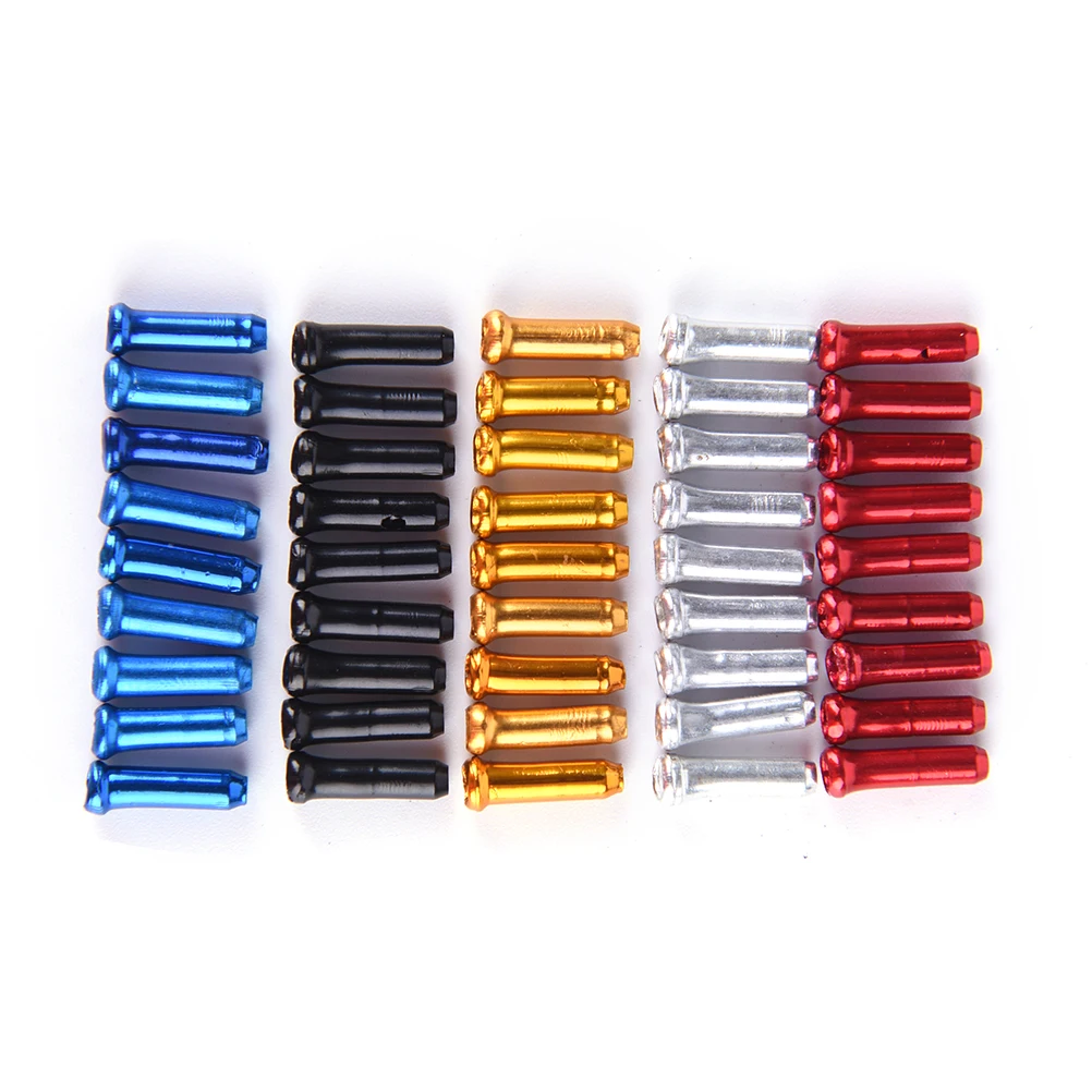 

New 30pc Bike Bicycle Brake Shifter Inner Cable End Caps Cable Tips Wire End Cap Fits for Brake Shift Derailleur Inner Cable