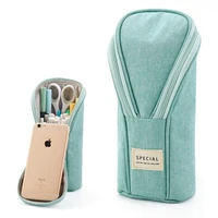 Angoo Golf Style Pen bag Pencil case Special Color phone holder Fabric Storage Pouch Organizer for Pens Stationery School F737