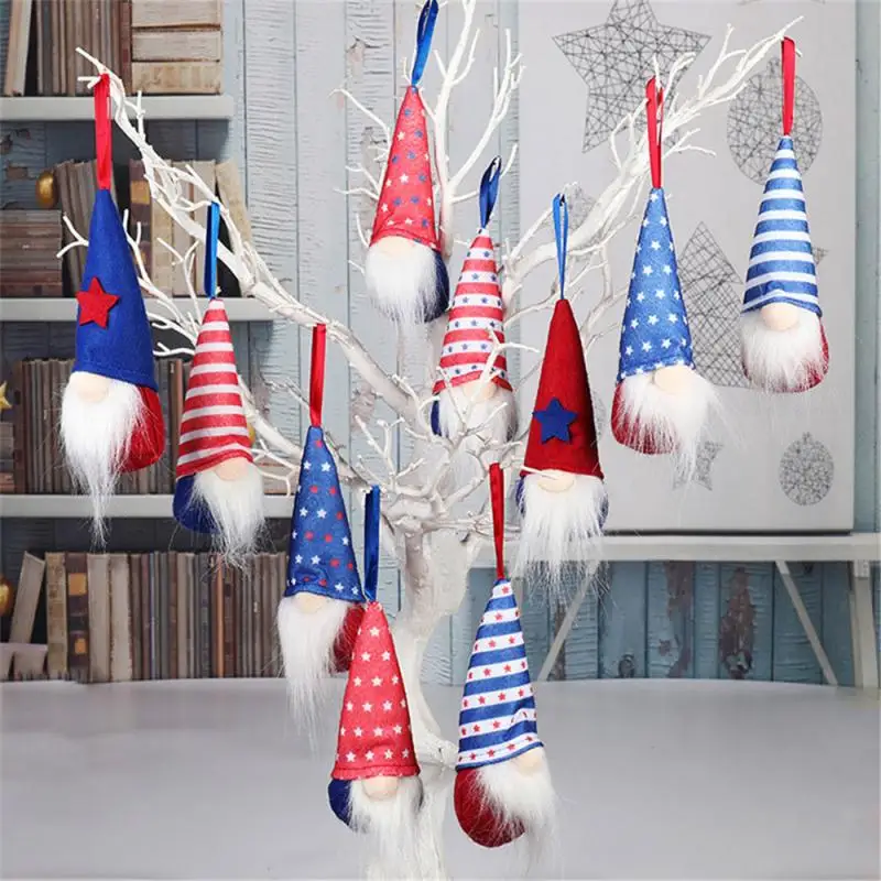 5 шт. на День независимости США Безликий куклы Forester гном эльф украшение дома милые