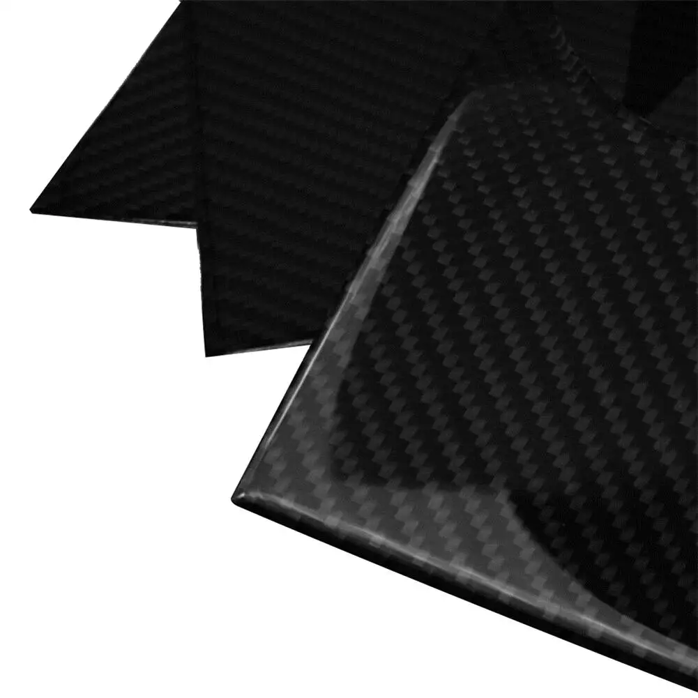 Автомобильная наклейка для внутреннего интерьера 3 шт. настоящий углерод волокно