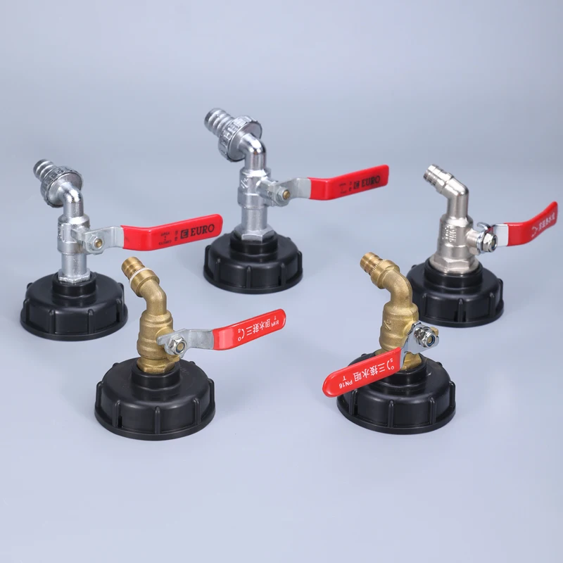 Прочный переходник для крана резервуара IBC S60 * 6 до 1/2 'Ɖ/4'' с грубой резьбой