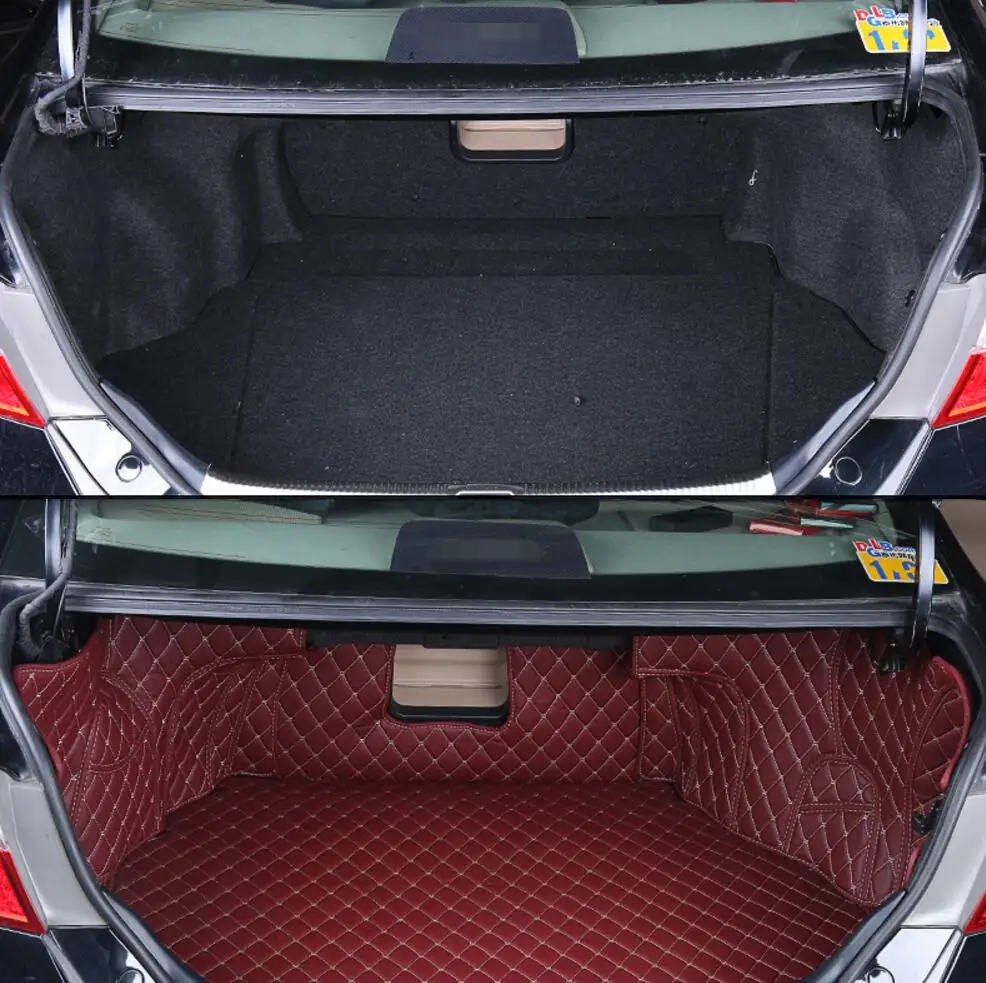 

Волоконно-кожаный коврик для багажника автомобиля для toyota camry 2012, 2013, 2014, 2015, 2016, 2017, xv50, Аксессуары для автомобилей Daihatsu, Altis