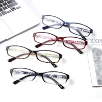 2021 new medium and small reading glasses ultra light plastic material glasses men and women fashion reading glasses