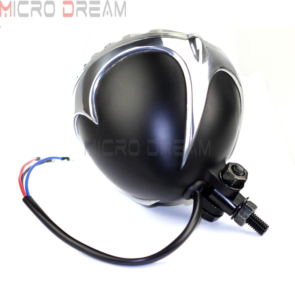 Фара мотоциклетная Винтажная с зубчатым светом 5 дюймов 12 В H4 |