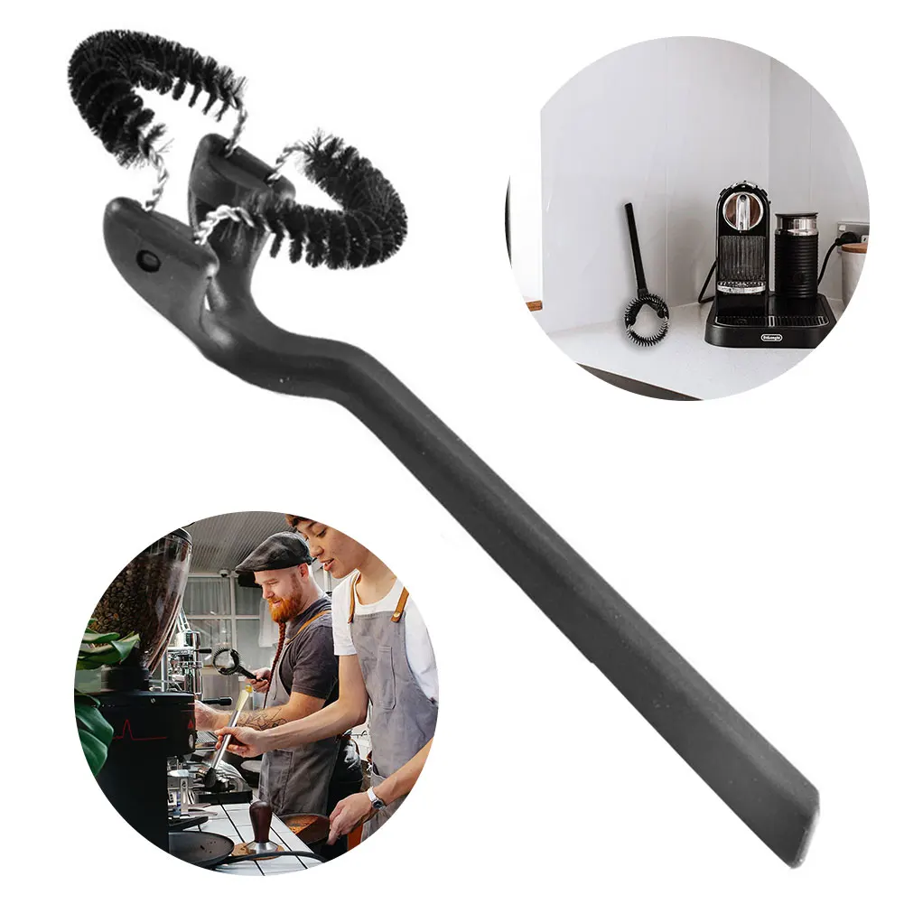 

Coffee Machine Cleaning Brush Espresso Coffee Machine Cleaning Brush Coffee Grime Cleaning Brush 58mm Removable Grouphead Brush