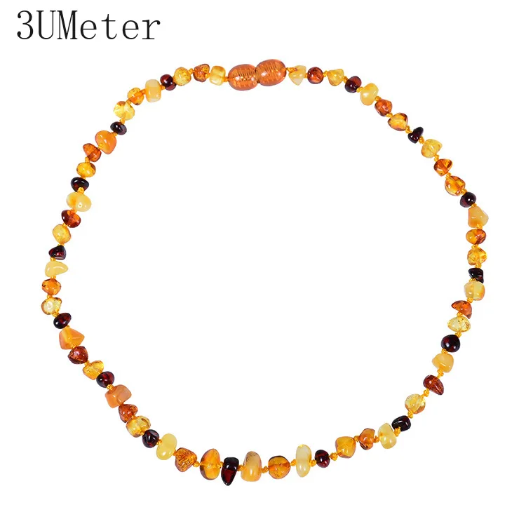 Яркая луна трансграничной продажи Натуральные балтийские Янтарное ожерелье для