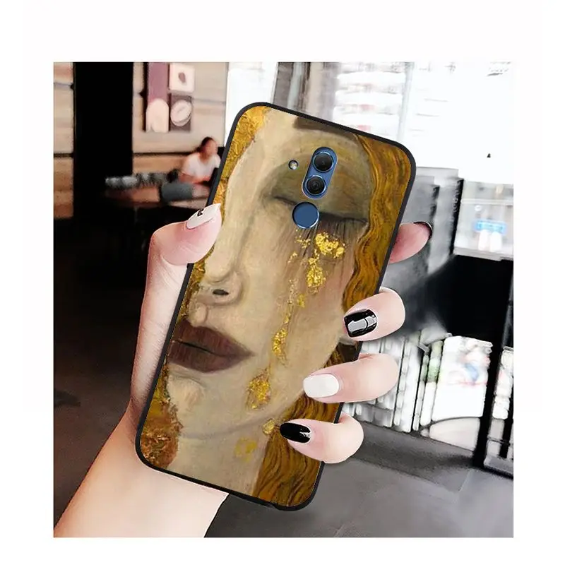 Babaite the kiss Gustav Klimt Painting Phone Case for Huawei Mate 10 20 Lite 20X Mate20 Pro Mate9 Nova3 3i | Мобильные телефоны и