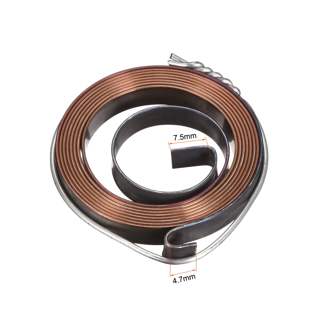 

uxcell Drill Press Spring Quill Feed Return Coil Spring Blackening 980mm 41x6x0.7mm 2pcs