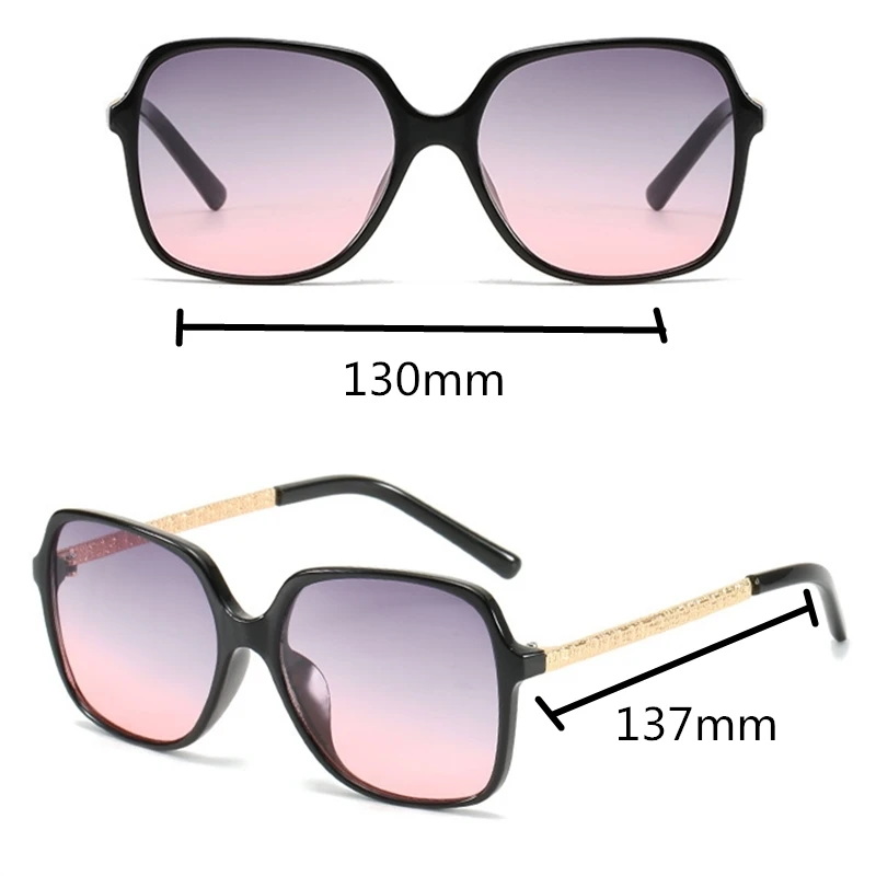 Большие Квадратные Солнцезащитные очки с одним мостом для женщин 2020 Роскошные